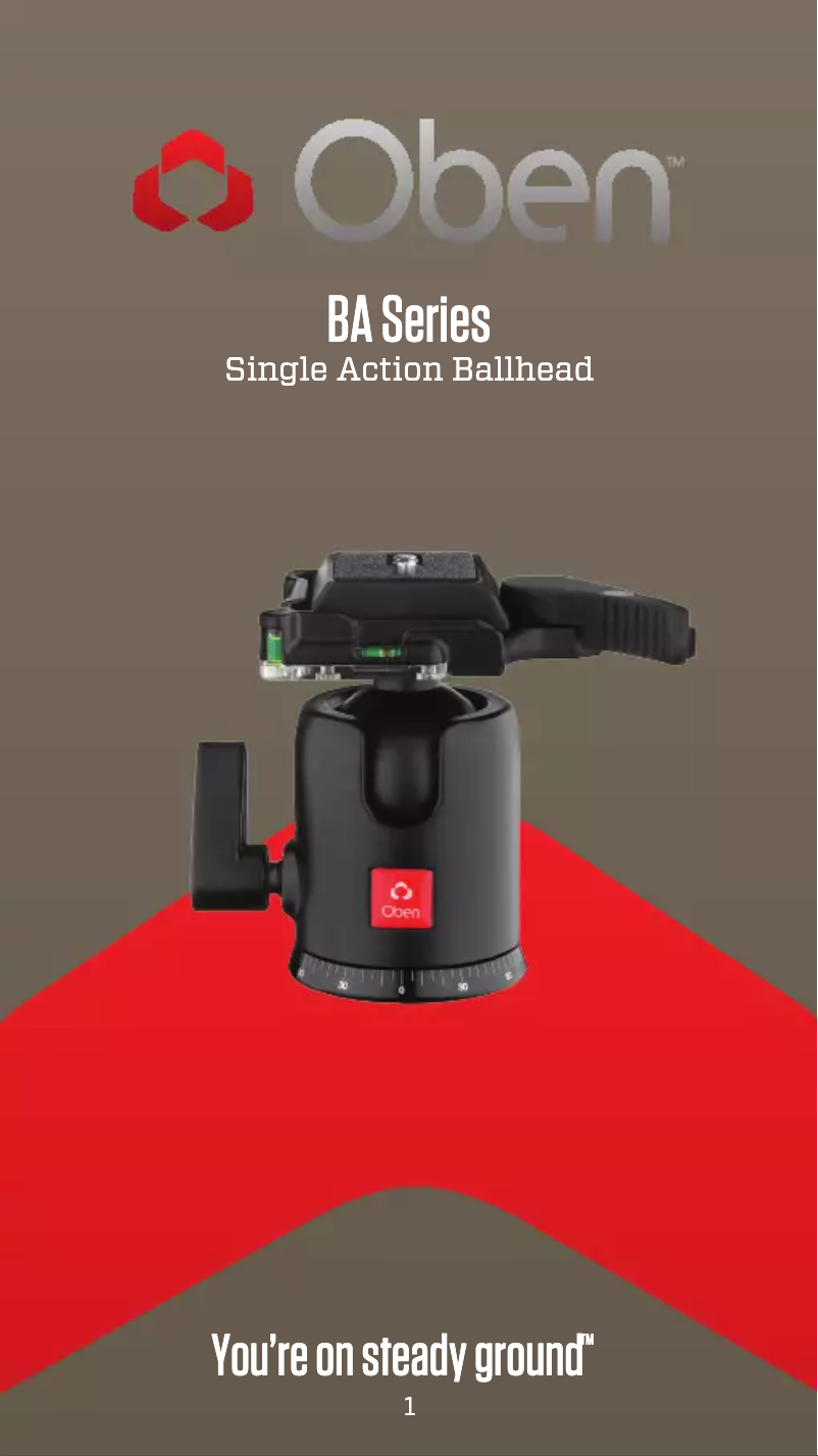 Page n°1 - Manuel utilisateur Oben BA-106A