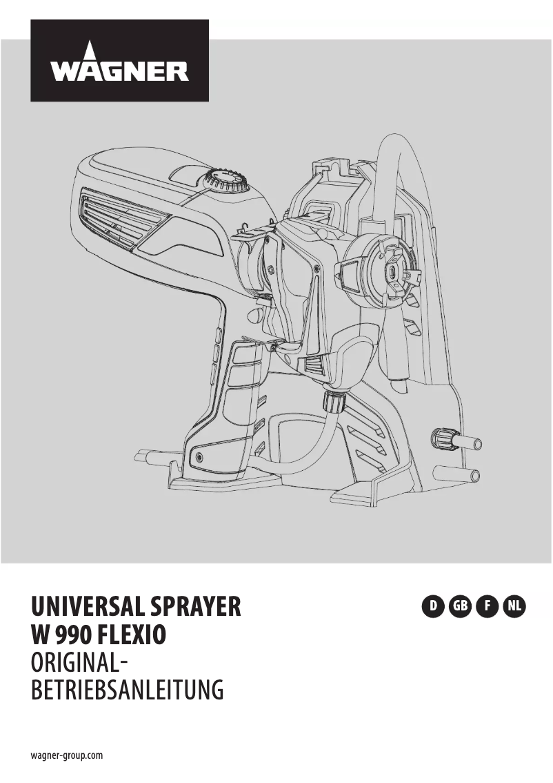 Image de la première page du manuel de l'appareil W 990 Flexio