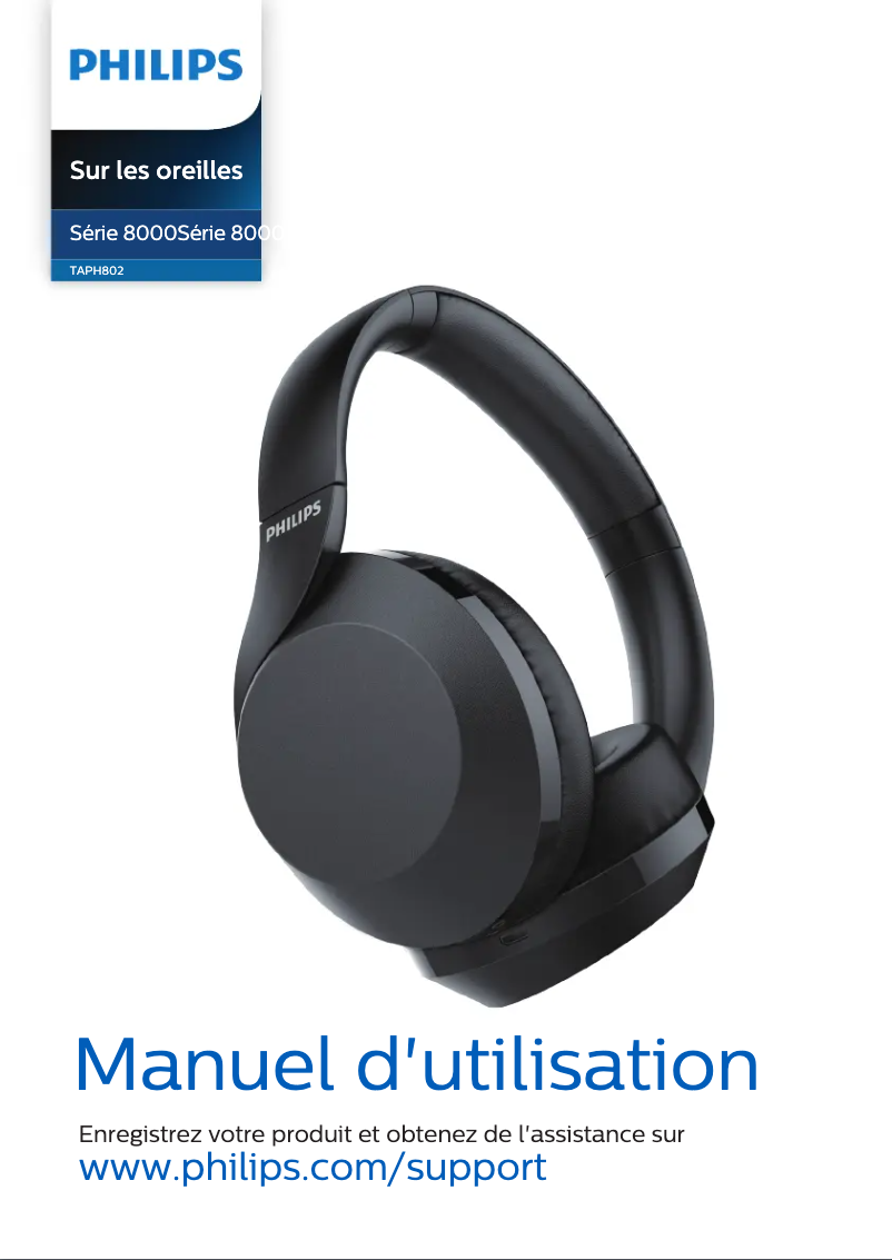 Página 1 del manual Manual de usuario Philips TAPH802
