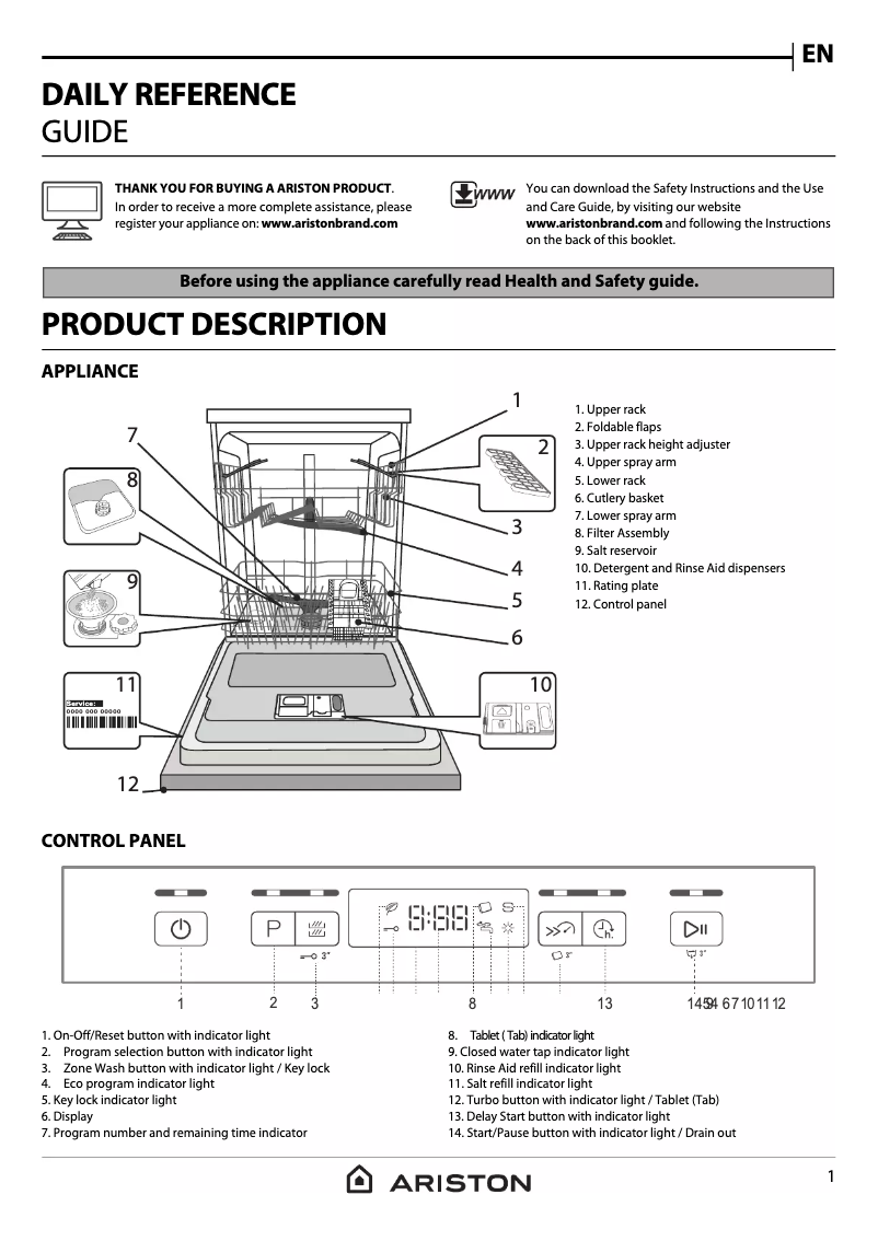 Image de la première page du manuel de l'appareil LFO3C22