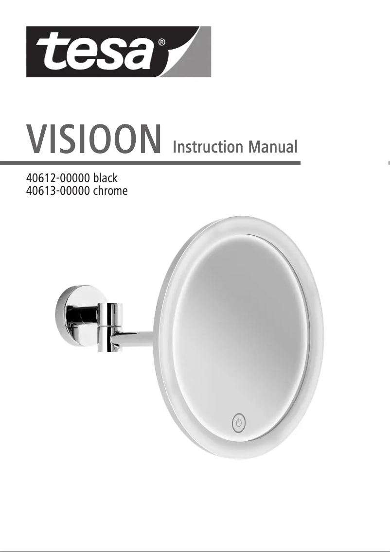 Image de la première page du manuel de l'appareil VISIOON