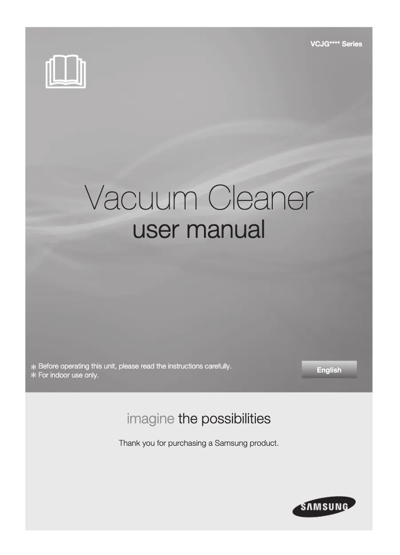 Page n°1 - Manuel utilisateur Samsung VCDC20DV