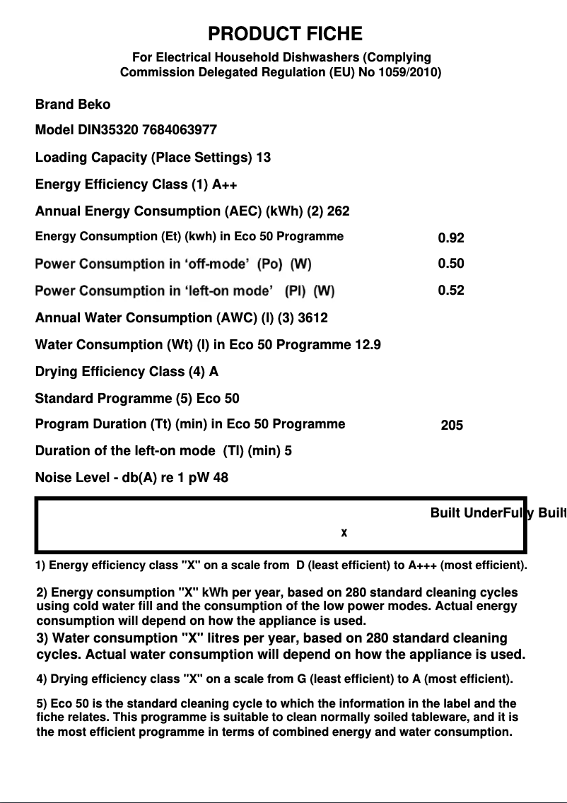 Page n°1 - Brochure Beko DIN35320