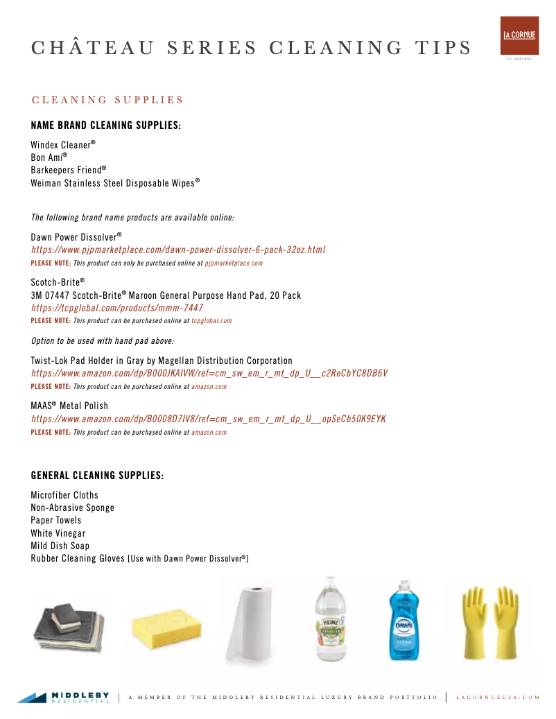 Página 1 del manual Manual de uso y mantenimiento La Cornue G4 Chateau 90