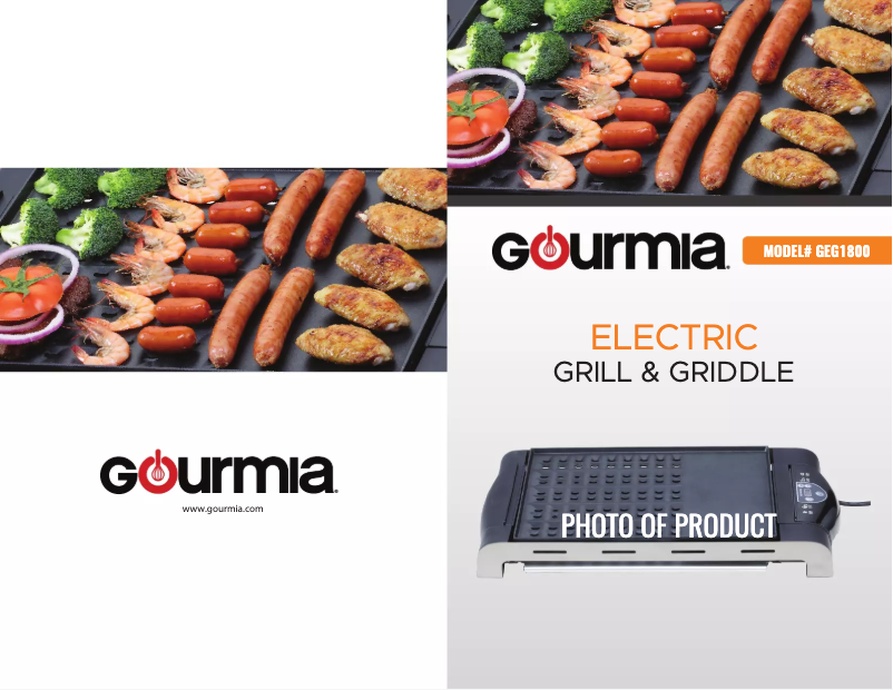 Image de la première page du manuel de l'appareil GEG1800