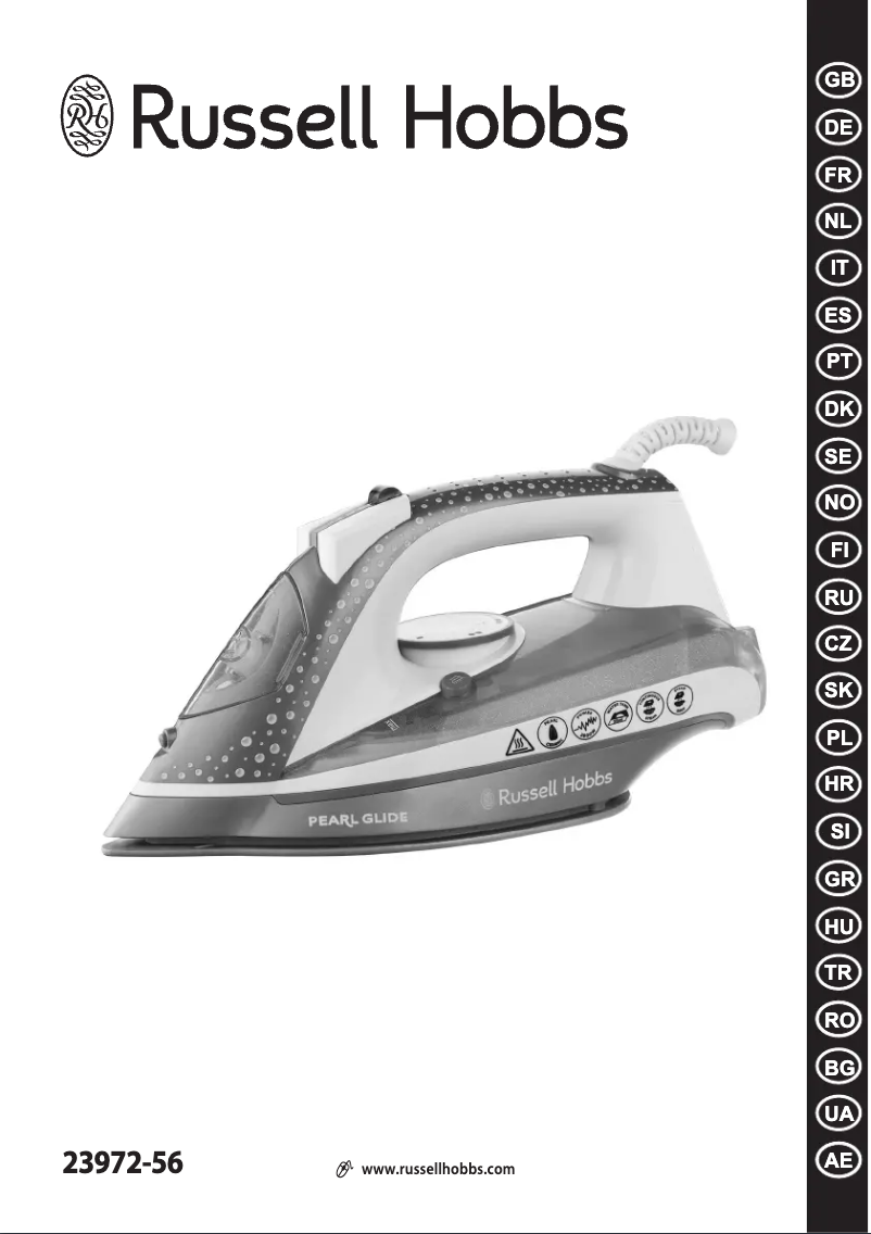 Page n°1 - Manuel utilisateur Russell Hobbs Pearl Glide 23972