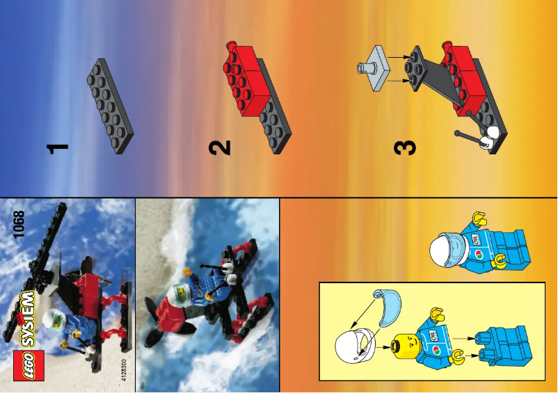 Page n°1 - Manuel utilisateur Lego 2849 AIIR PATROL (NBD)
