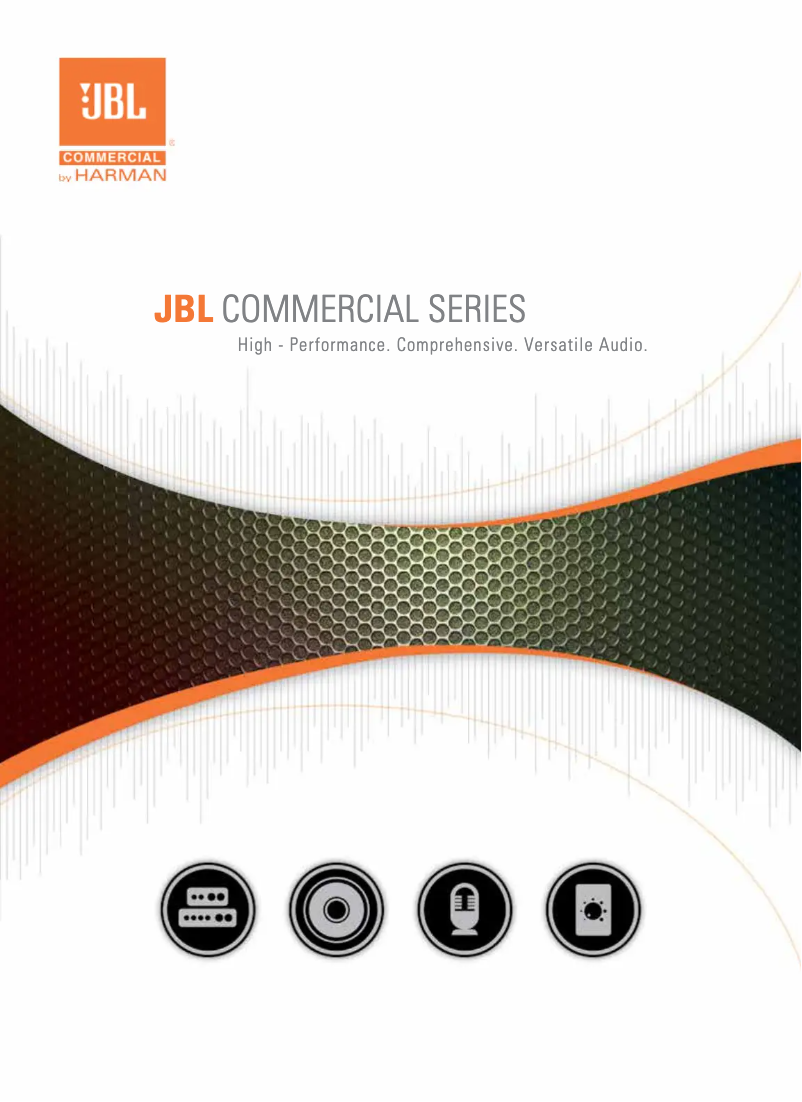 Page 1 de la notice Brochure JBL CSR-V