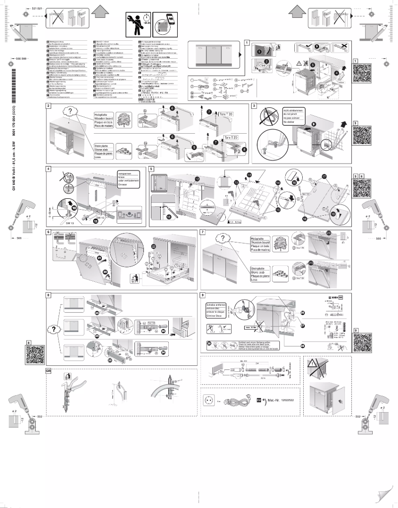 Page 1 de la notice Manuel utilisateur Bosch SMV25BX02R