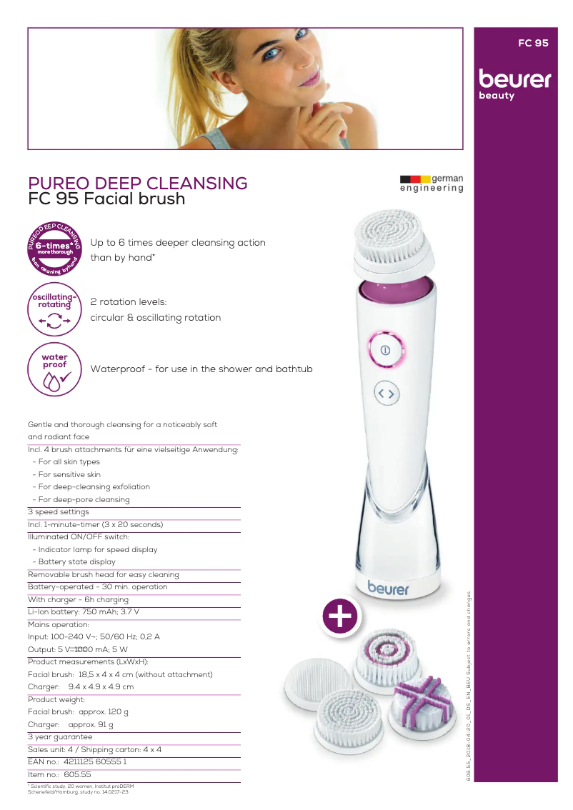 Image de la première page du manuel de l'appareil FC 95