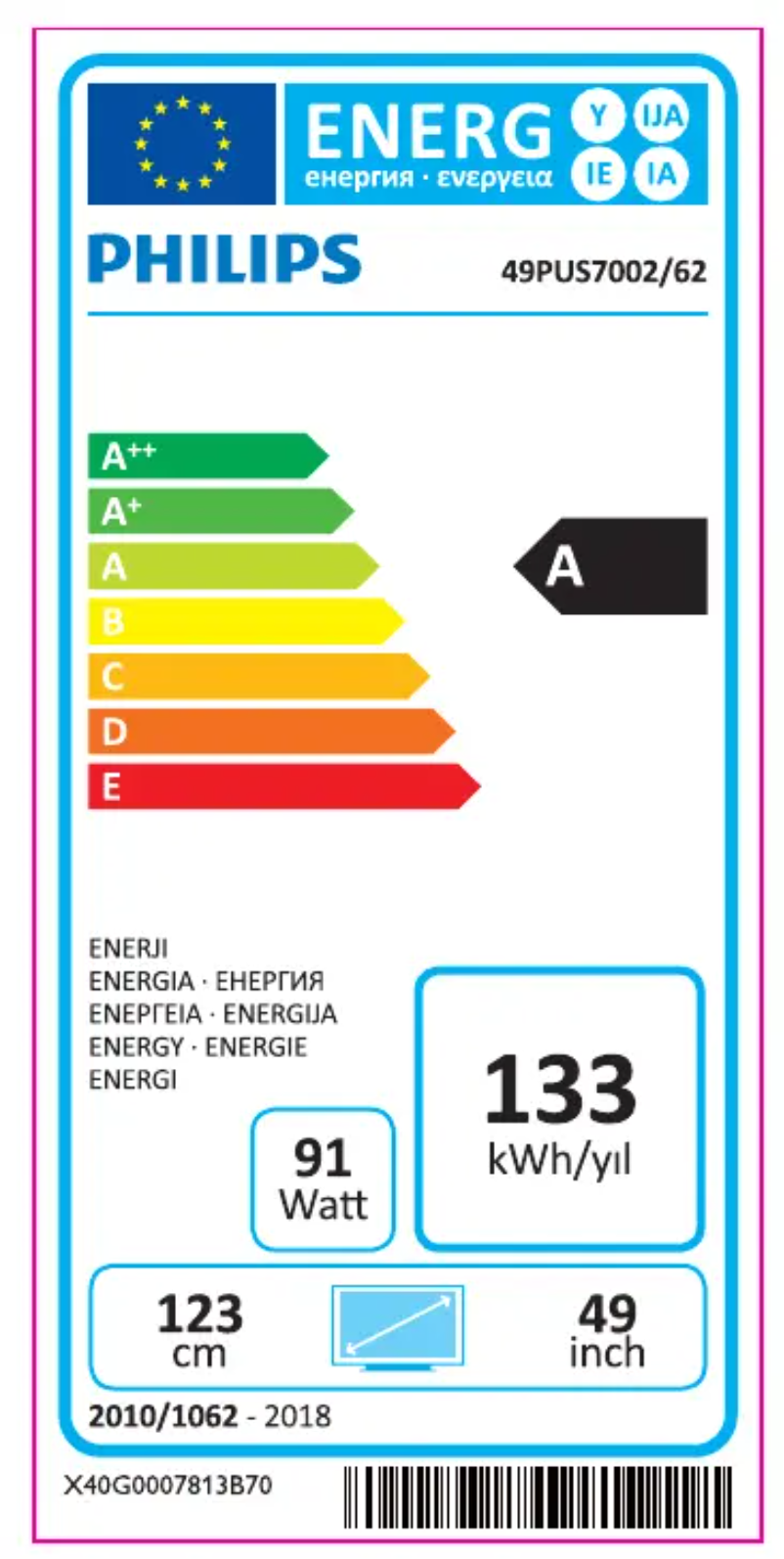 Image de la première page du manuel de l'appareil 7000 series 49PUS7002