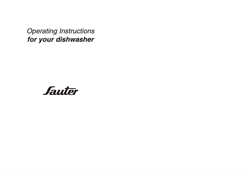 Image de la première page du manuel de l'appareil DWS10FW