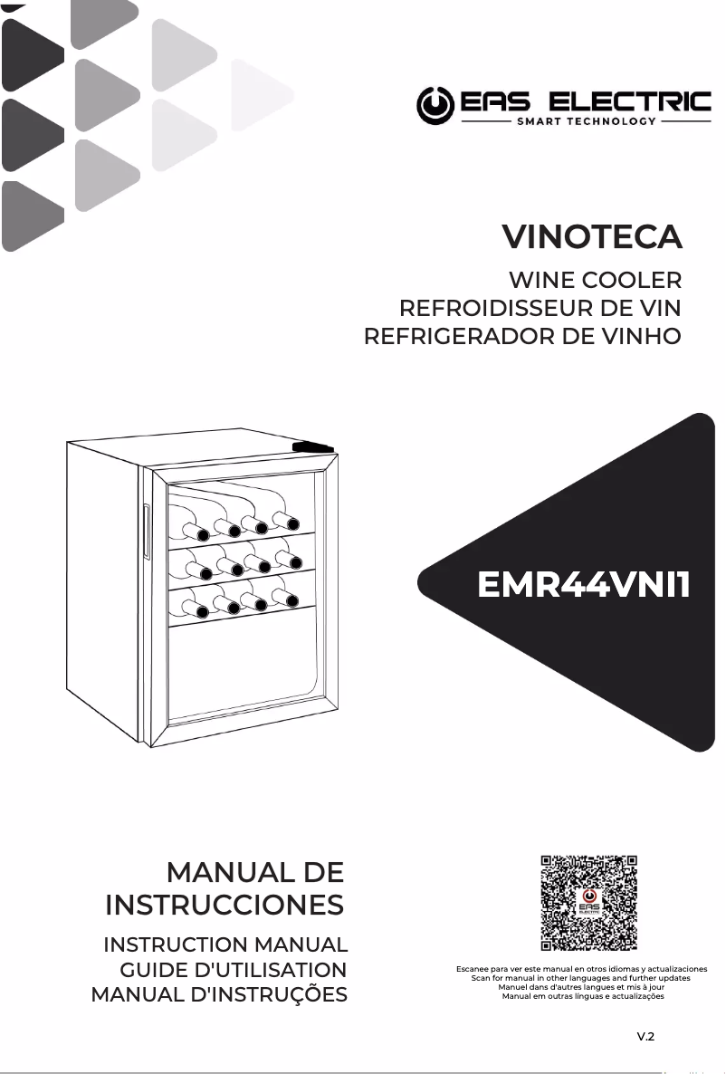 Image de la première page du manuel de l'appareil EMR44VNI1