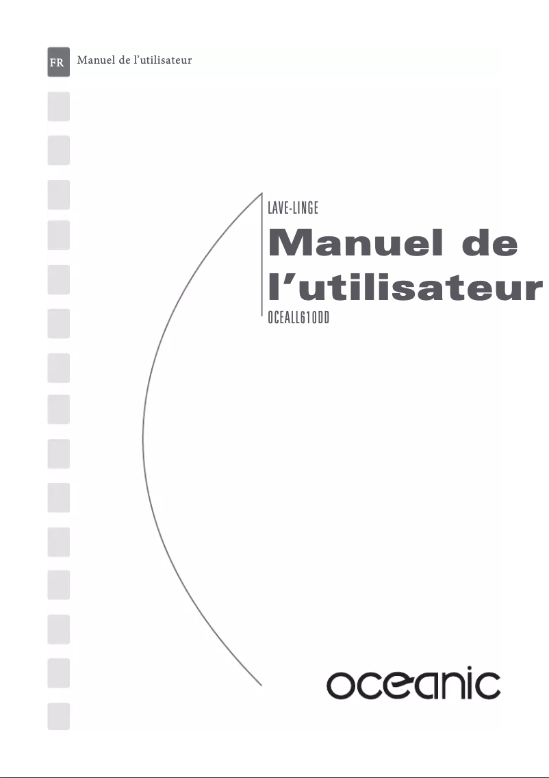 Page 1 de la notice Manuel utilisateur Oceanic OCEALL610DD