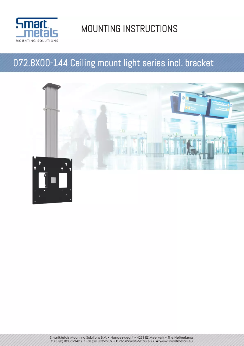 Page 1 de la notice Manuel utilisateur SmartMetals 072.8200-144