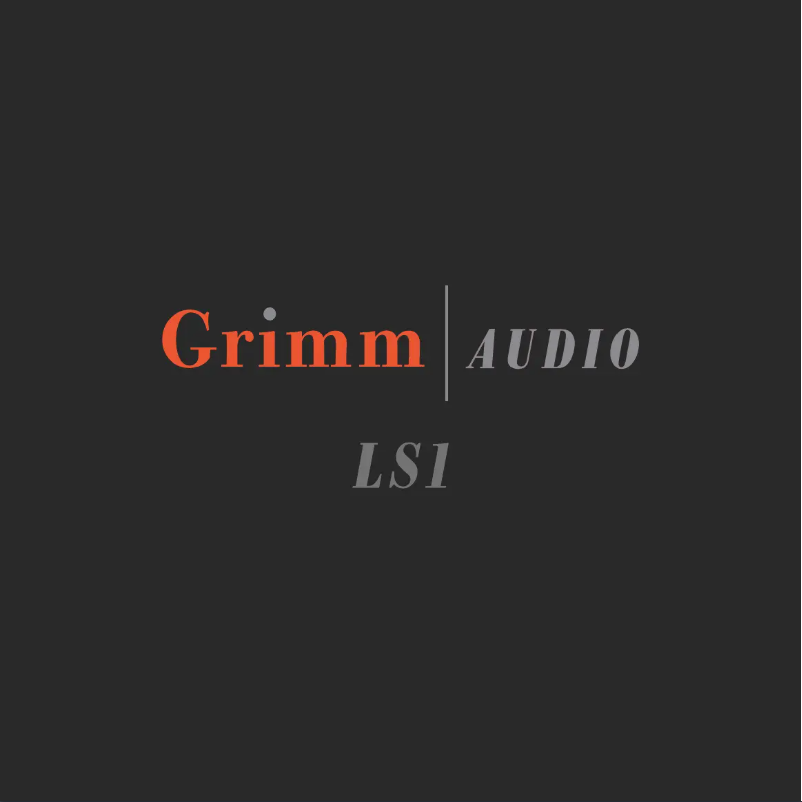 Page 1 de la notice Manuel utilisateur Grimm Audio LS1s