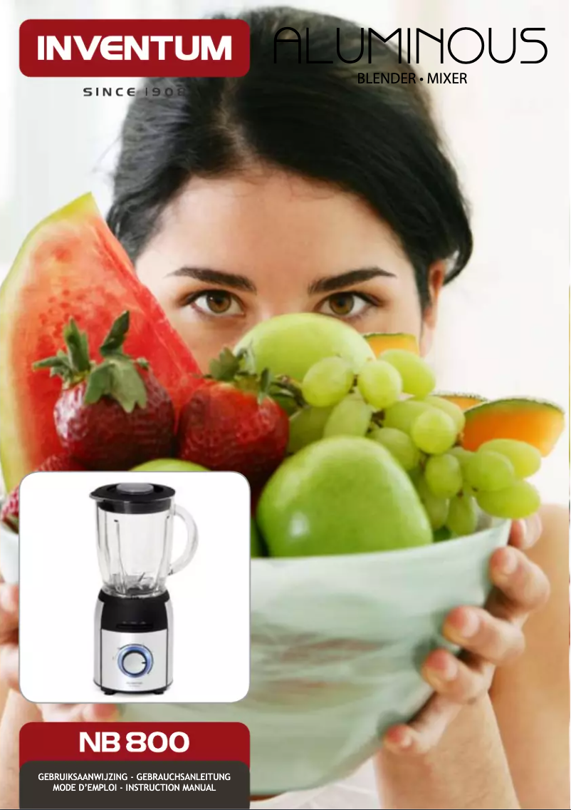 Image de la première page du manuel de l'appareil NB 800