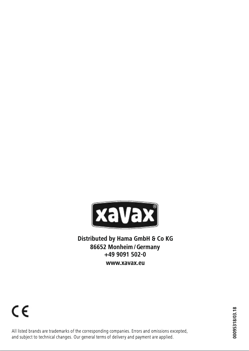 Página 1 del manual Manual de usuario Xavax Jewel