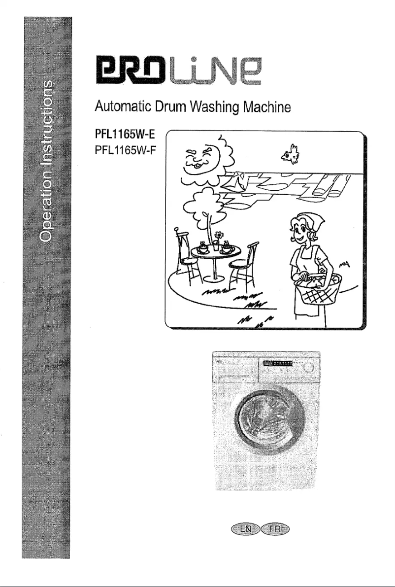 Page 1 de la notice Manuel utilisateur Proline PFL1165W-E