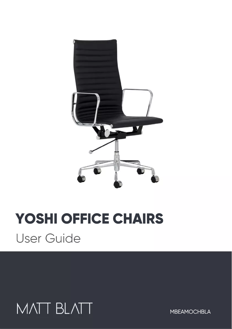 Page n°1 - Manuel utilisateur Matt Blatt Yoshi