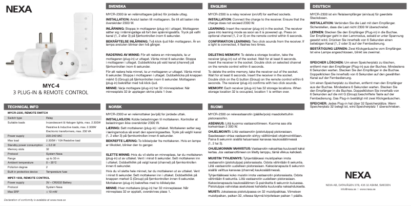 Imagen de la primera página del manual del dispositivo MYC-4