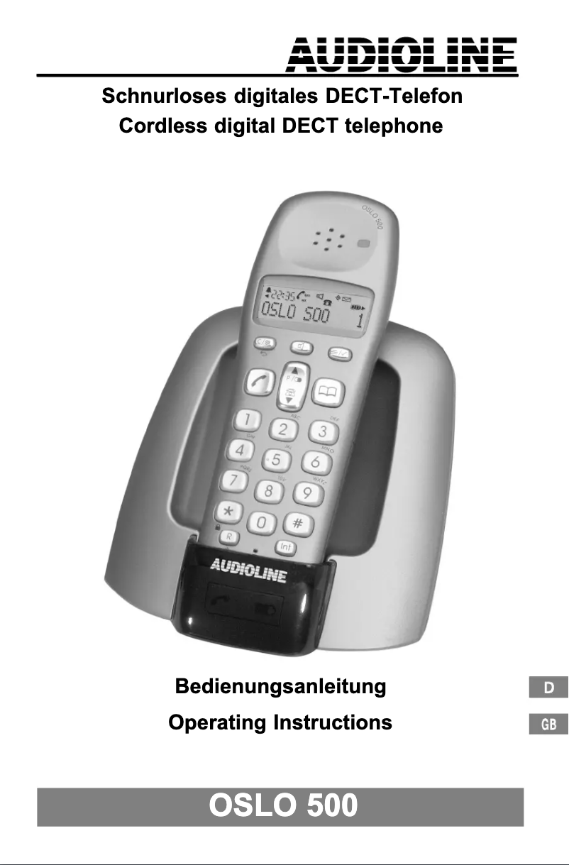 Imagen de la primera página del manual del dispositivo Oslo 500