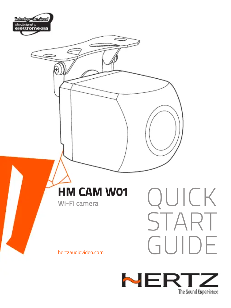 Page n°1 - Manuel utilisateur Hertz HM CAM W01