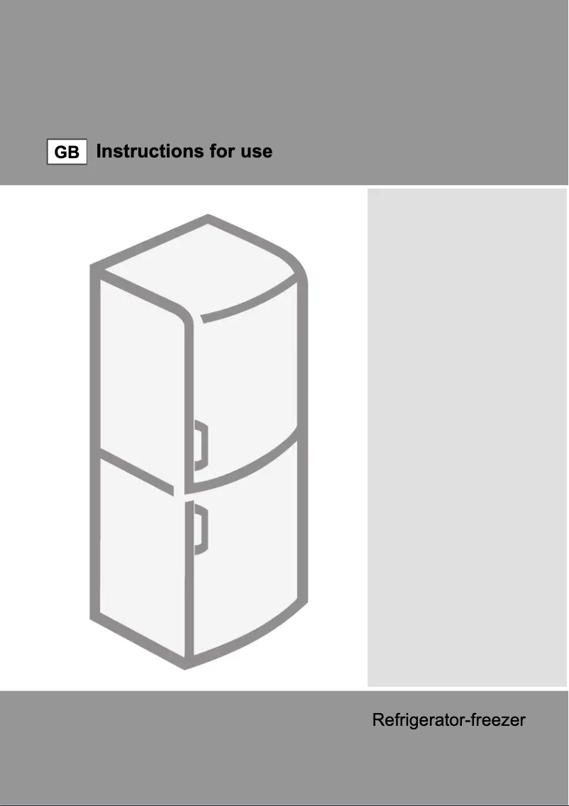 Image de la première page du manuel de l'appareil RK 62395 DR