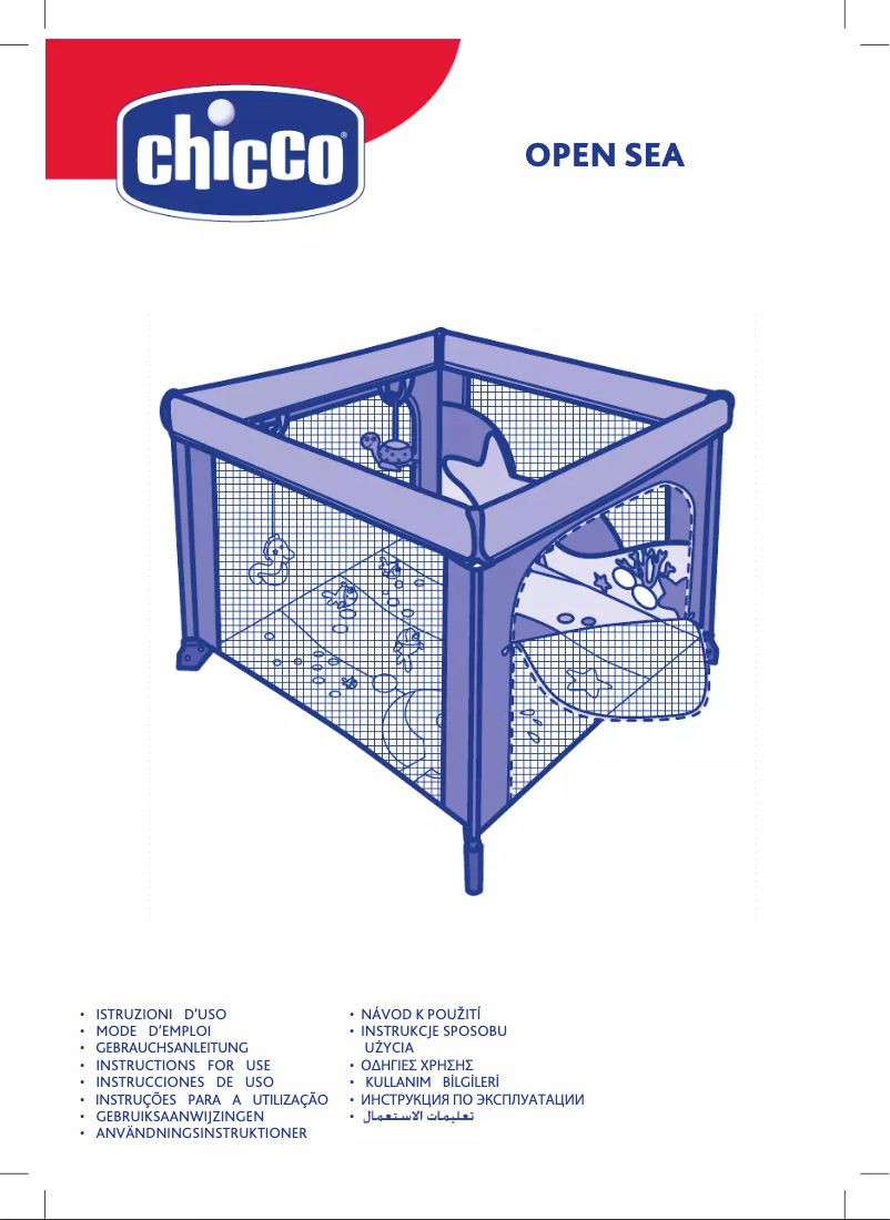 Page 1 de la notice Manuel utilisateur Chicco Open Sea