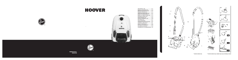 Página 1 del manual Manual de usuario Hoover BV71_BV10011