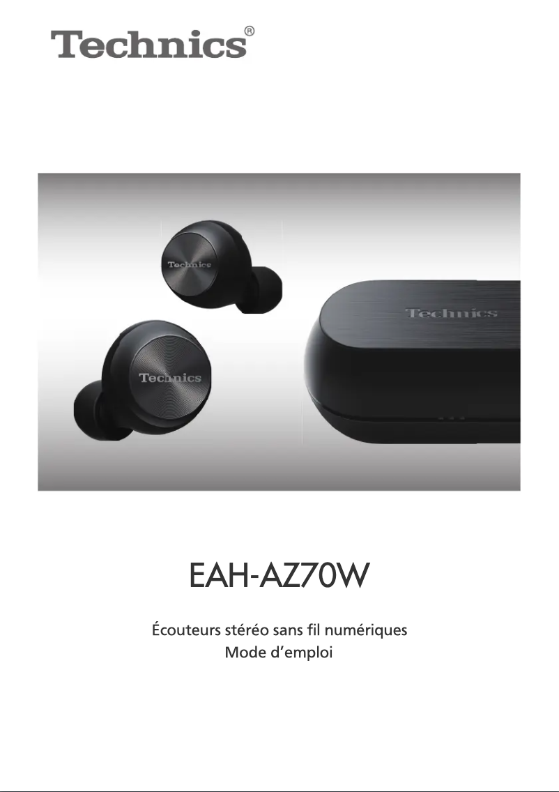 Image de la première page du manuel de l'appareil EAH-AZ70W