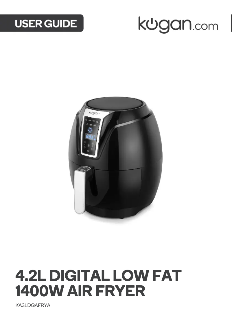 Page 1 de la notice Manuel utilisateur Kogan KA3LDGAFRYA