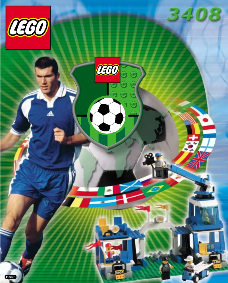 Page 1 de la notice Manuel utilisateur Lego Main Entrance with Ground Staff