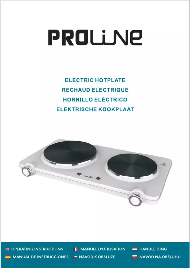 Page 1 de la notice Manuel utilisateur Proline HP25
