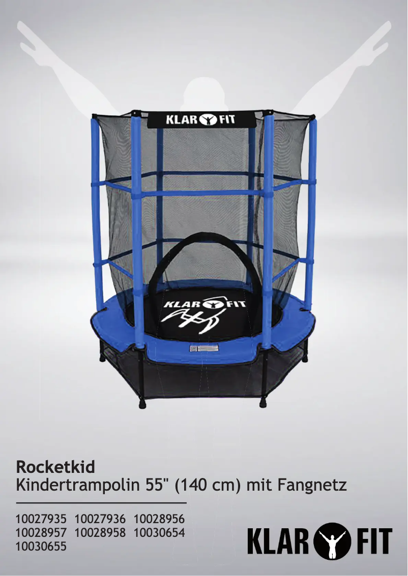Page n°1 - Manuel utilisateur Klarfit Rocketkid 3