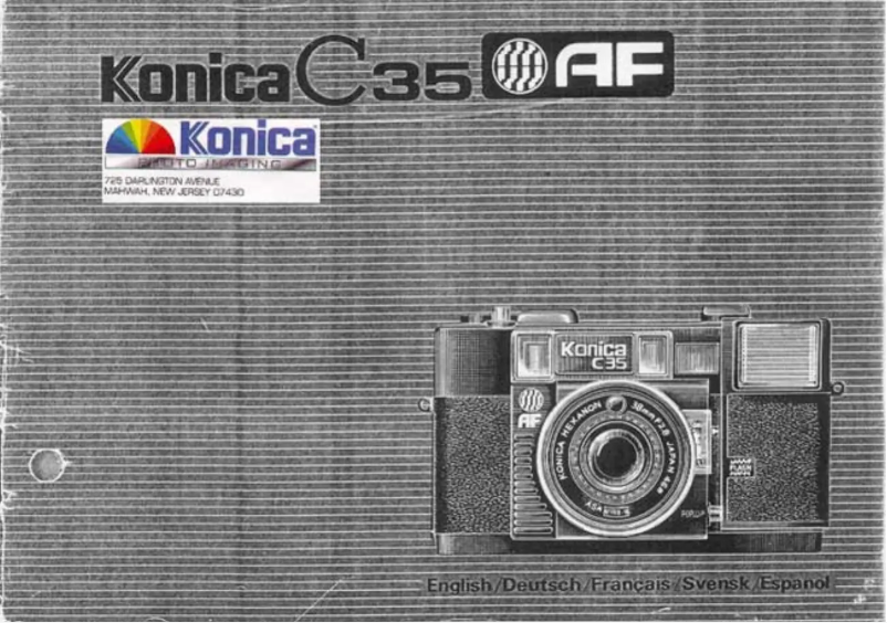 Page n°1 - Manuel utilisateur Konica Minolta C35 AF