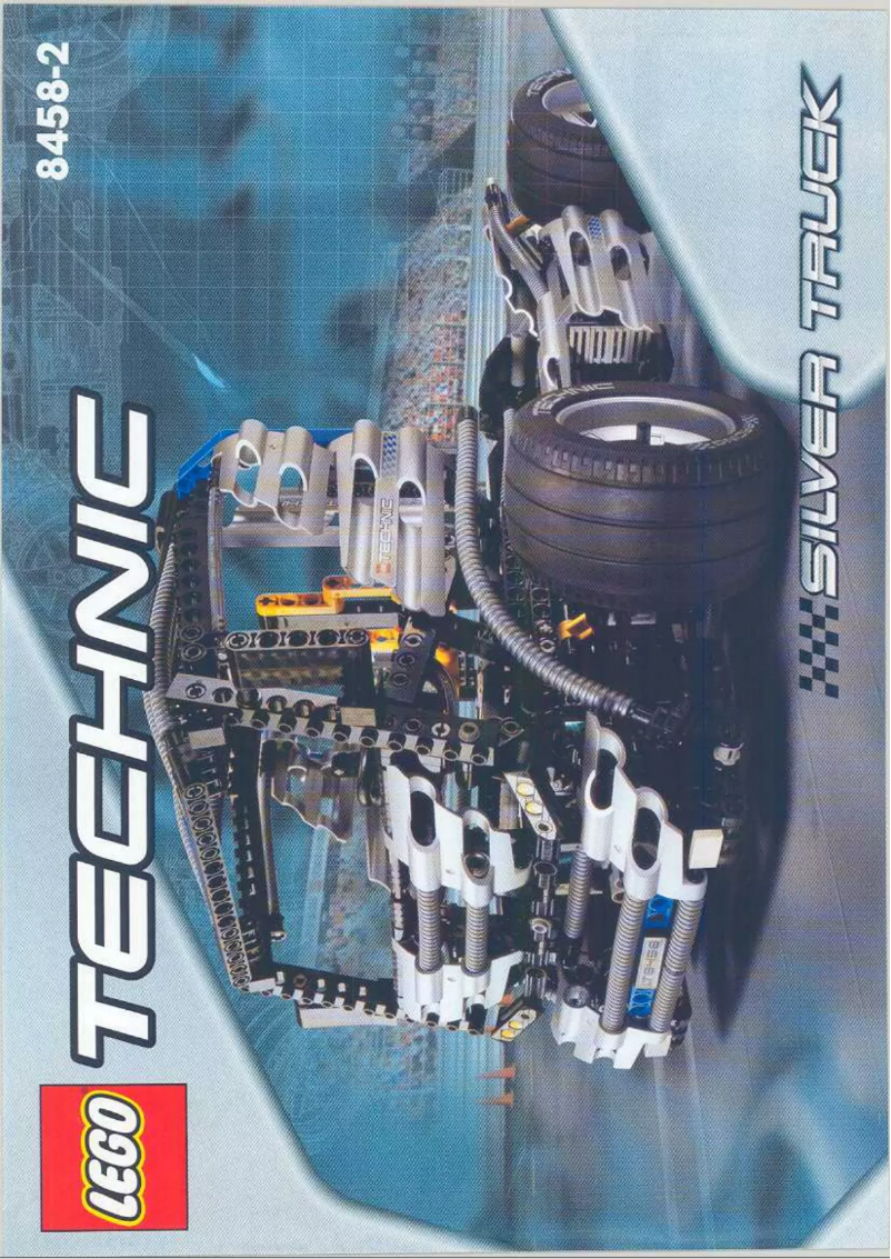Página 1 del manual Manual de usuario Lego Technic 8458