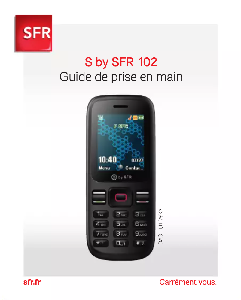 Image de la première page du manuel de l'appareil 102