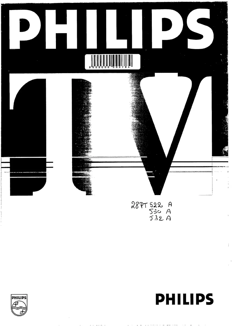 Page 1 de la notice Manuel utilisateur Philips 28PT530A