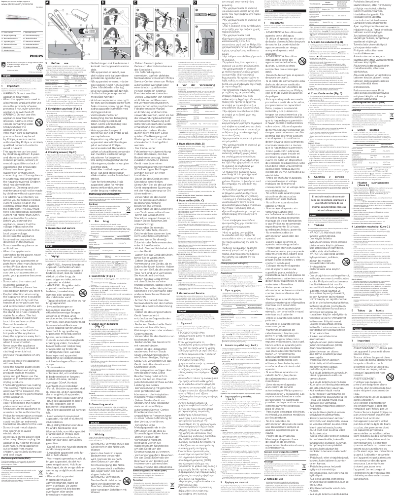 Image de la première page du manuel de l'appareil 8000 Series BHS838