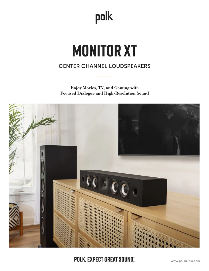 Image de la première page du manuel de l'appareil Monitor XT35