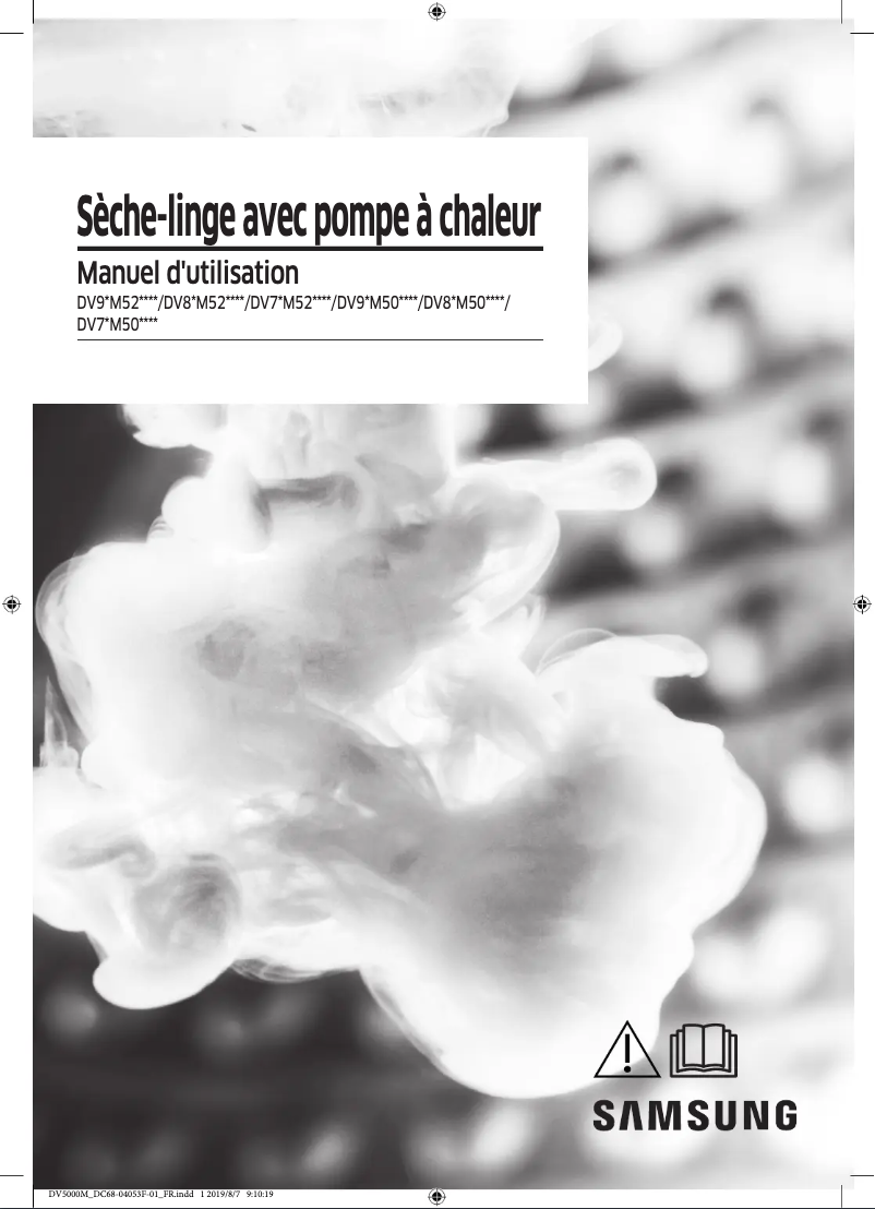 Page n°1 - Manuel utilisateur Samsung DV90M50001W