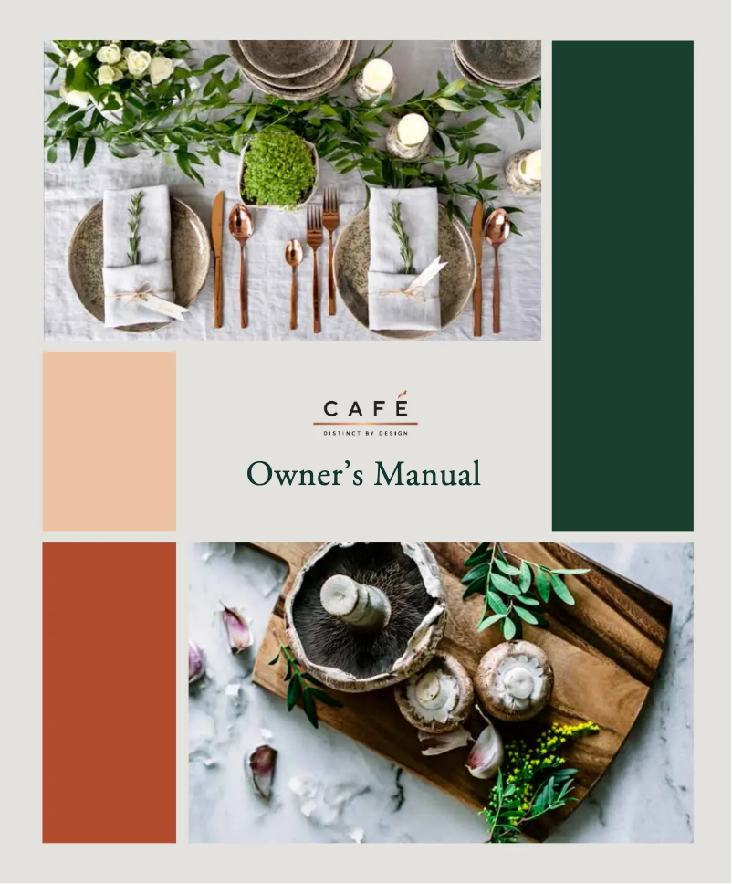 Page n°1 - Manuel utilisateur GE C2Y366P4TW2