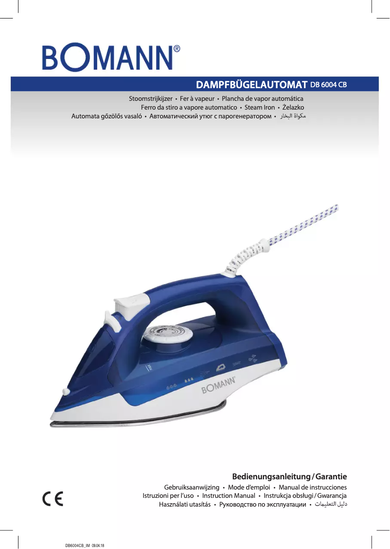 Page n°1 - Manuel utilisateur Bomann DB 6004 CB