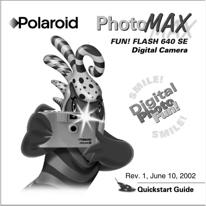 Page n°1 - Manuel utilisateur Polaroid PhotoMax Fun Flash 640 SE