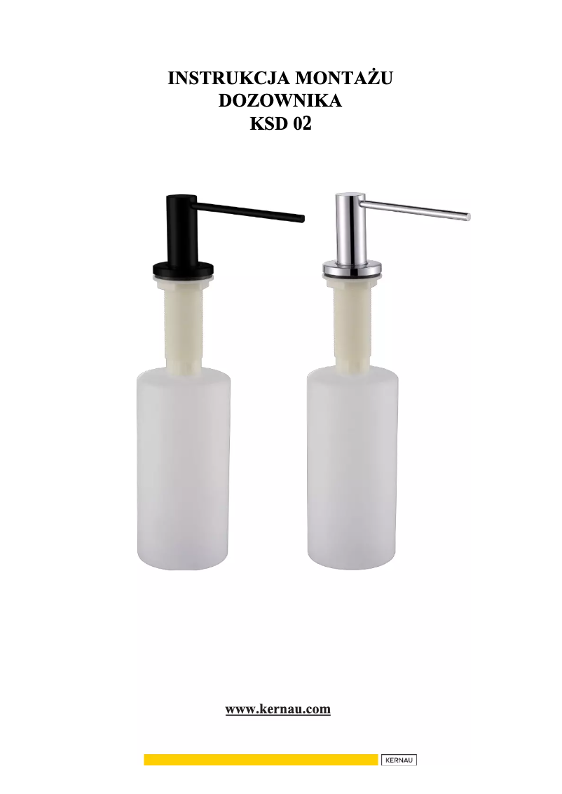 Página 1 del manual Manual de usuario Kernau KSD 02