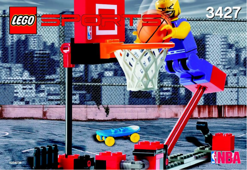 Page 1 de la notice Manuel utilisateur Lego NBA Slam Dunk