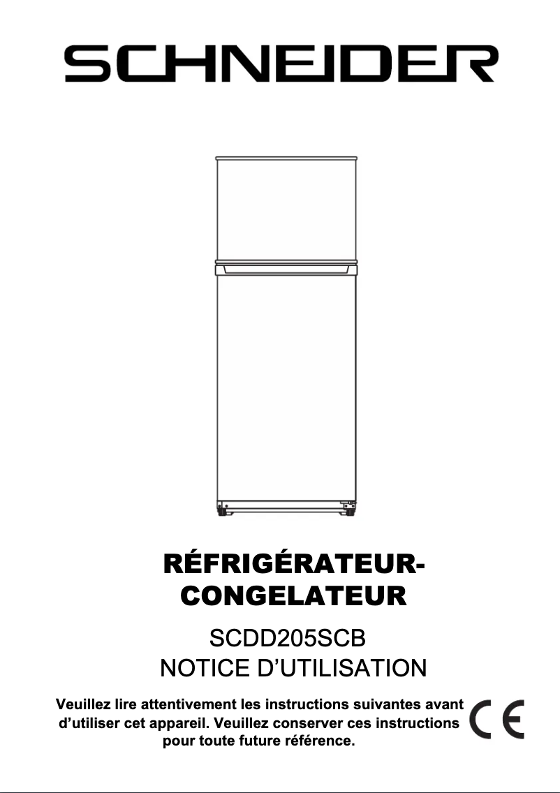 Página 1 del manual Manual de usuario Schneider SCDD205