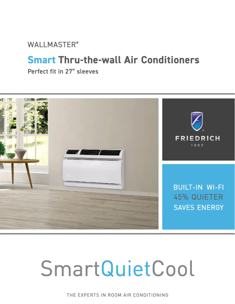 Page n°1 - Brochure Friedrich WCT12A10A