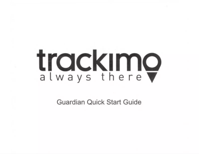 Image de la première page du manuel de l'appareil TRKM019-3G